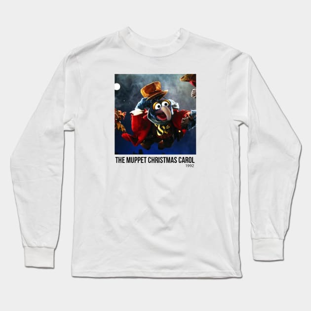 Muppet Christmas Carol 1992 Long Sleeve T-Shirt by Beban Idup